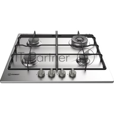 Газовая варочная поверхность Indesit THP 642 W/IX/I RU нержавеющая сталь