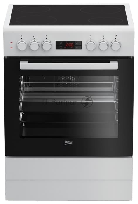 Электрическая плита Beko FSM67300GWS белый