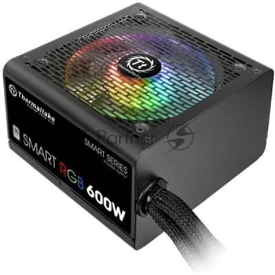Блок питания Thermaltake Smart RGb (PS-SPR-0600NHSAWE-1), 600Вт, 80 PLUS, 120мм, черный