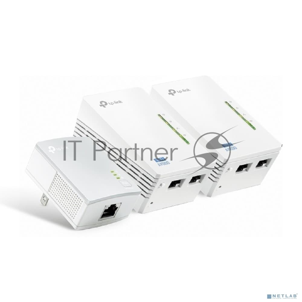TP-Link TL-WPA4220 TKIT AV600 Комплект Wi-Fi Powerline-адаптеров с Wi-Fi