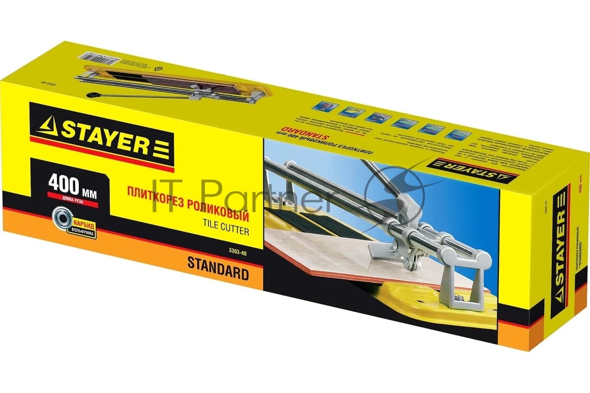 Плиткорез STAYER ''STANDARD'' 3303-40 400мм