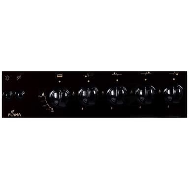 Плита газовая FLAMA FG 24210 B ( чуг.реш)