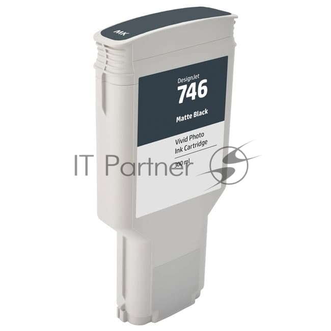 Картридж Cartridge HP 746 для DesignJet Z6/Z9+ series, черный матовый (300мл)