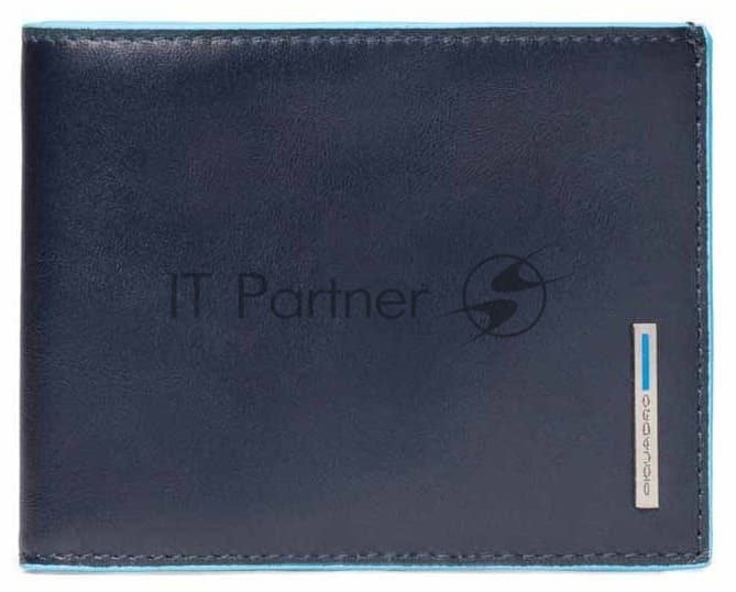 Кошелек мужской Piquadro Blue Square PU257B2R/BLU2 синий натур.кожа