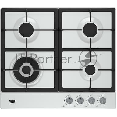 Встраиваемая газовая варочная поверхность Beko HIAW 64225 SW, Белый