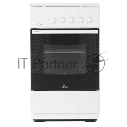 Плита Газовая Flama FG 24023 W белый (металлическая крышка) реш.эмаль