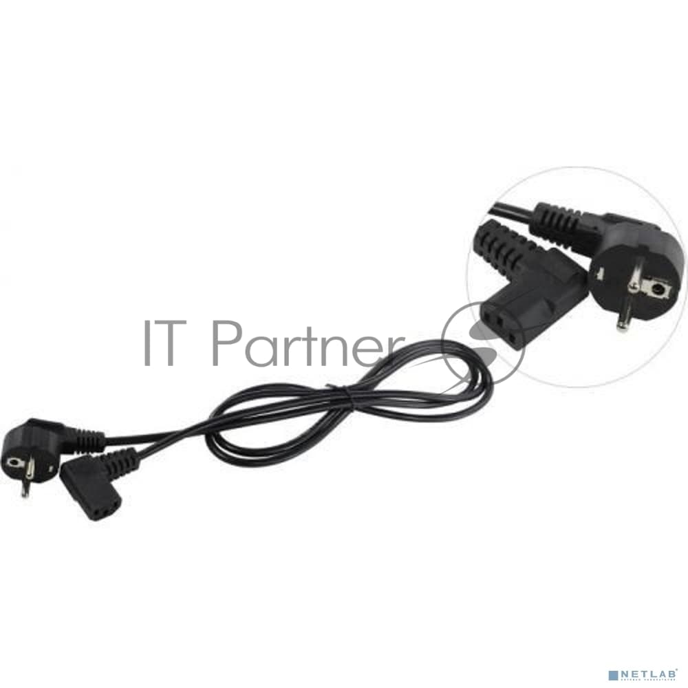 Кабель питания Schuko - C13, 1.8м, Telecom TP021DA-1.8-BK