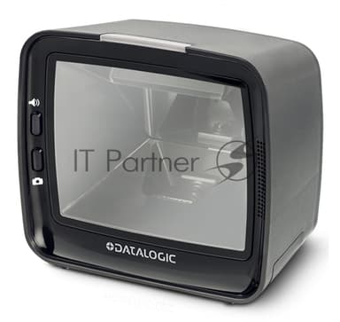 Сканер штрих-кода Datalogic Magellan 3450VSi, Kit, USB Keyboard Scanner, 1D/2D Model, Counter/Wall Mount, Power Brick/Cord (EU), Type A 4.5 m/15 ft Cable