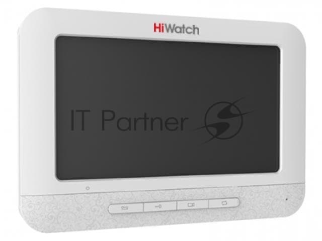 Видеодомофон HiWatch DS-D100MF серебристый