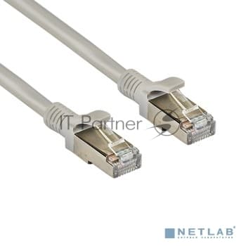 Патч-корд ExeGate FTP-RJ45-RJ45-C5e-CU-10M-GY, FTP, cat.5e, 10м, медь, серый
