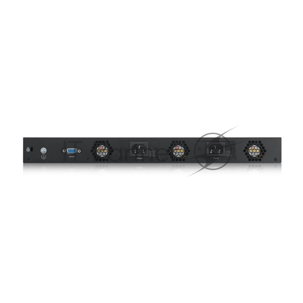 Коммутатор Zyxel XGS4600-52F AC L3 Managed Switch, 48 port Gig SFP, 4 dual pers. and 4x 10G SFP+, stackable, dual PSU AC