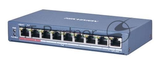 Коммутатор 9PORT 100M 8POE DS-3E0109P-E(C) HIKVISION