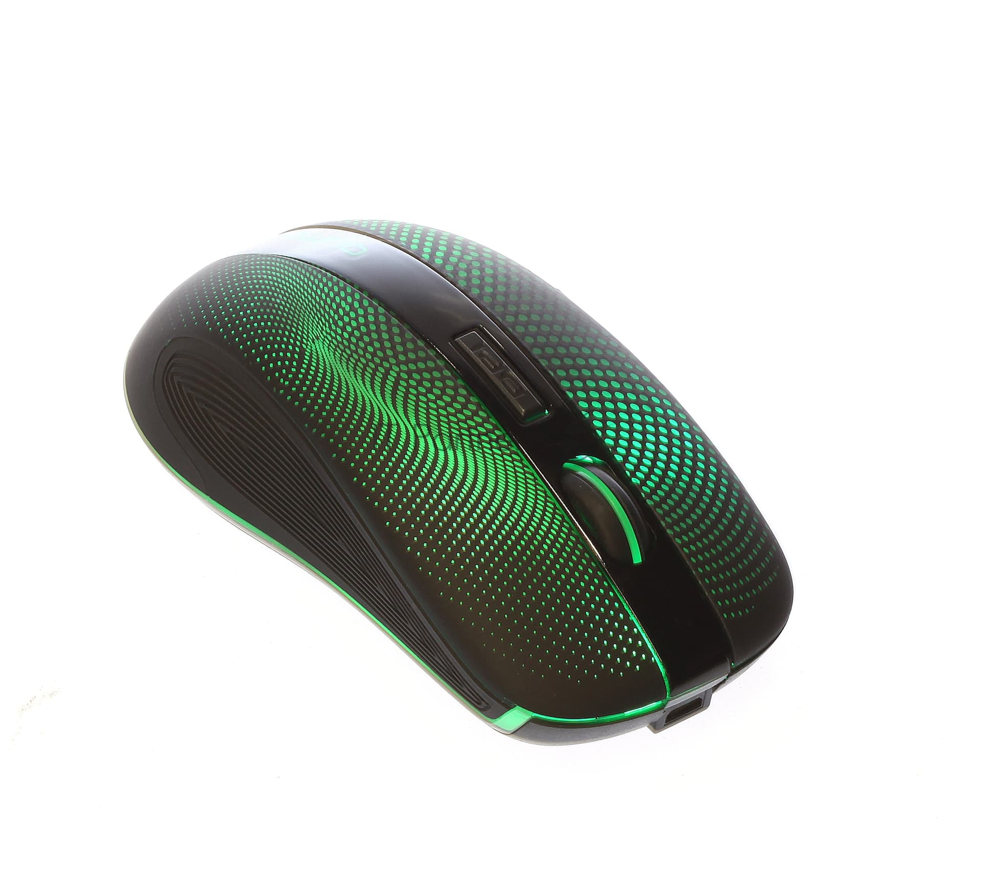 Мышь беспроводная Qumo Comfort M18 черный, 2400 dpi, радиоканал, USB, кнопки - 6