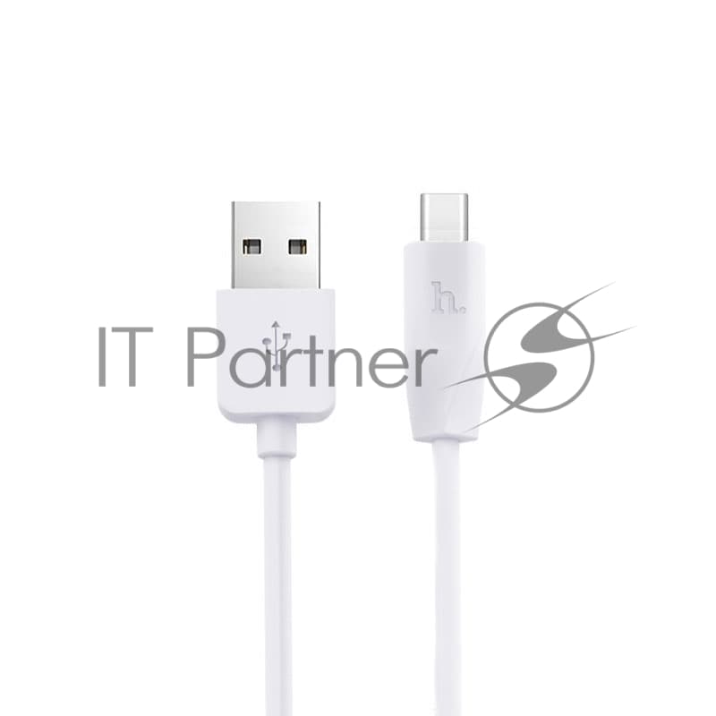 Кабель USB 2.0 HOCO X1, АM/Type-C M, белый, 1м