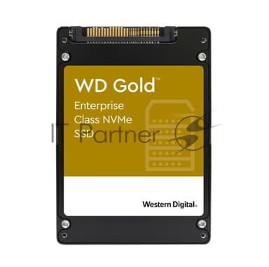 Накопитель SSD жесткий диск PCIE 3.84TB U.2 GOLD WDS384T1D0D WDC