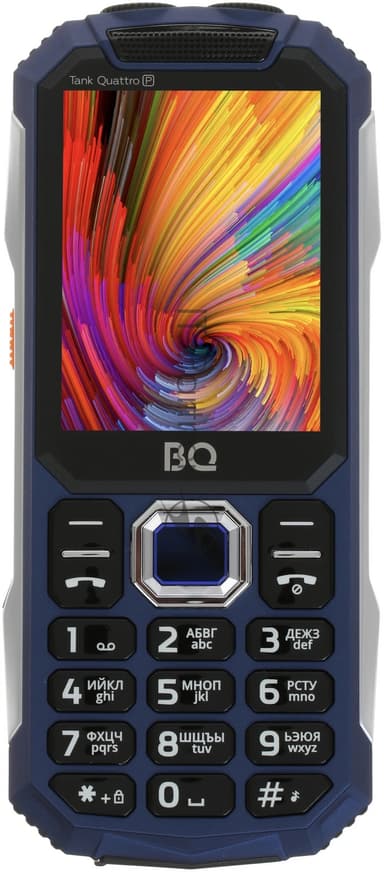 Мобильный телефон BQ 2817 Tank Quattro Power синий