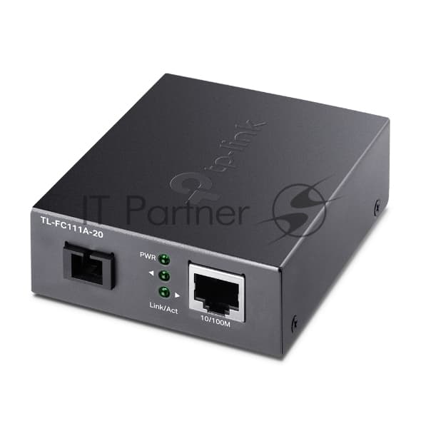 Медиаконвертор TP-Link <TL-FC111A-20> 10/100M RJ45 to 100M single-mode,Full-duplex,up to 20Km