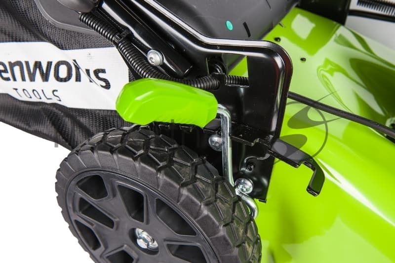Газонокосилка аккумуляторная GreenWorks GD60LM46SP, 60 В, 0 Ач
