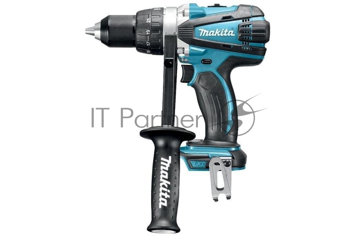 Дрель-шуруповерт Makita DDF458Z, 18В, 0 Ач, 91 Нм, щеточный