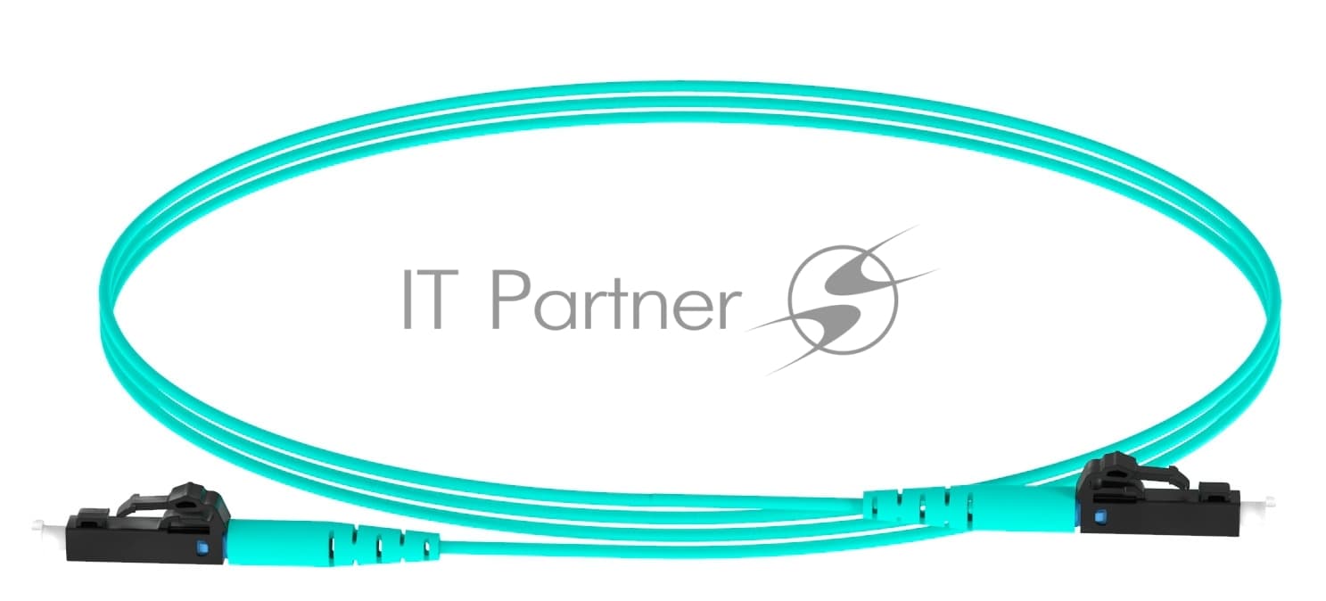 Патч-корд Panduit FZ2ELLNLNSNM015 2x50/125 OM4 LC дуплекс-LC дуплекс 15м LSZH аквамарин