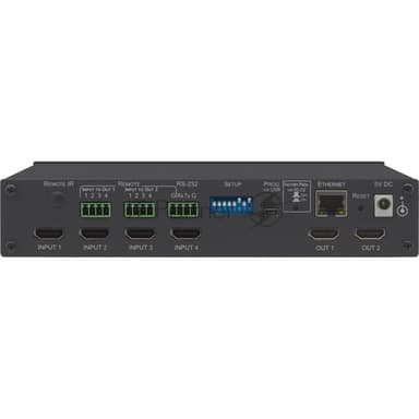 Матричный коммутатор 4х2 HDMI 4K/60 (4:4:4) с HDCP 1.4/2.2, HDR и EDID 4x2 4K HDR HDMI HDCP 2.2 Matrix Switcher