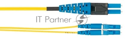 Патч-корд Panduit PVQ9LE10LQM02.0 2x9/125 OS1/OS2 LC дуплекс-LC дуплекс полярность A 2м LSZH