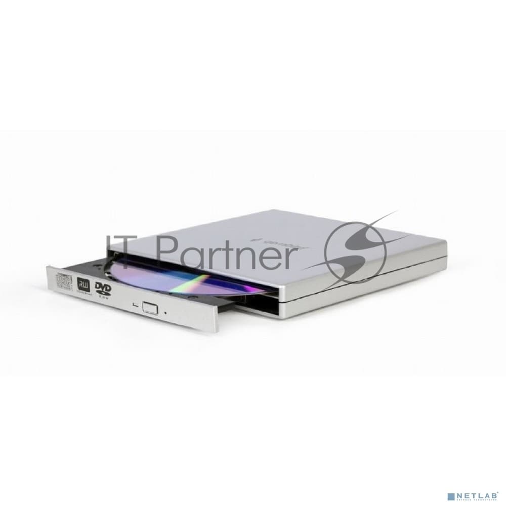 USB 2.0 Gembird DVD-USB-02-SV пластик, серебро