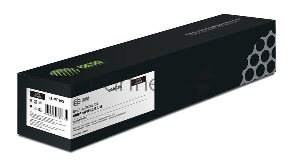 Картридж лазерный Cactus CS-MP305 842142/842347 черный (9000стр.) для Ricoh MP305