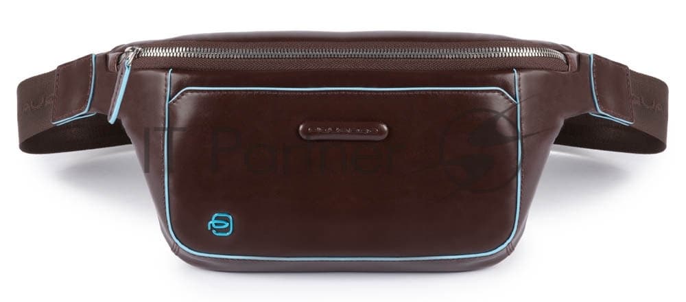 Сумка поясная Piquadro Blue Square CA2174B2/MO коричневая натур.кожа