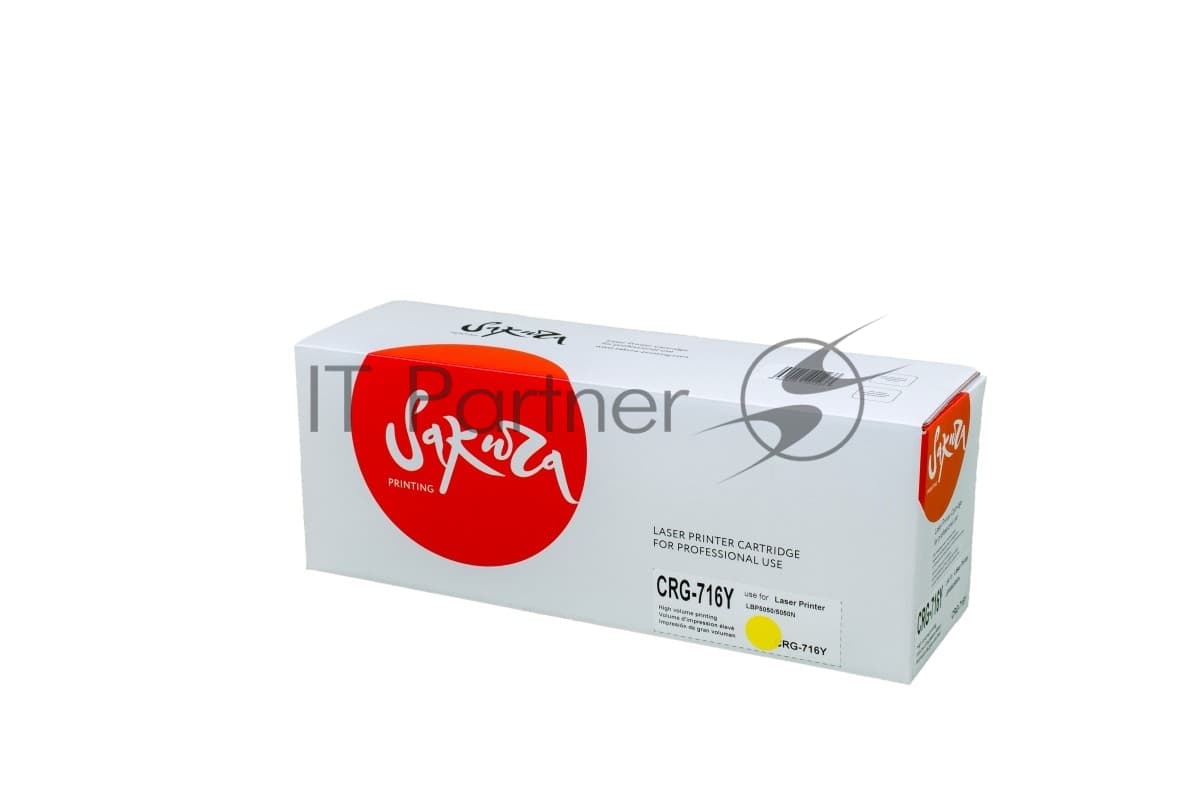 Картридж Sakura SACRG716Y/CB542A Yellow
