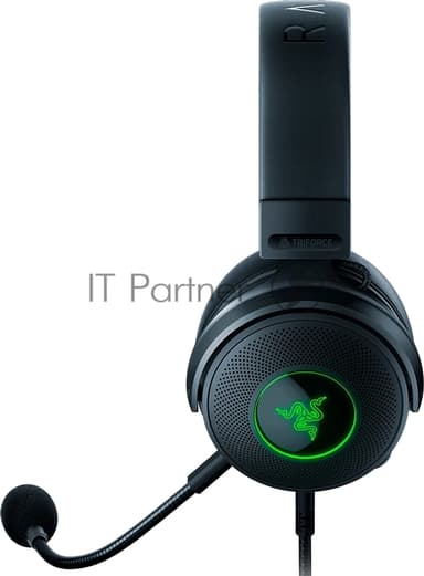 Гарнитура Razer Kraken V3 чёрный, проводная, USB, подсветка