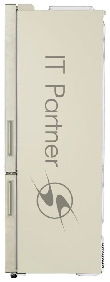 Холодильник LG GC-B569PECM бежевый глянц. двухкамерный инвертер 329/122л морозилка снизу, No Frost