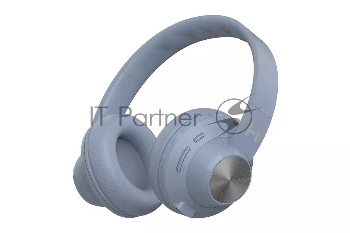 Беспроводные/проводные наушники Harper HB-412 нежно-голубой, накладные, Bluetooth + проводной, до 8 ч