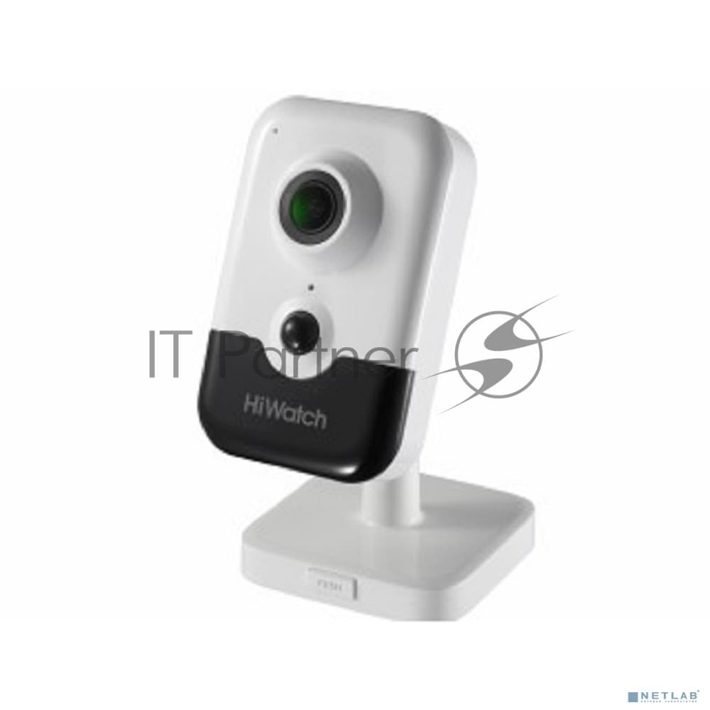 Камера видеонаблюдения IP HiWatch DS-I214W(С)(2.8mm) Wi-Fi 2.8-2.8мм корп.:белый/черный