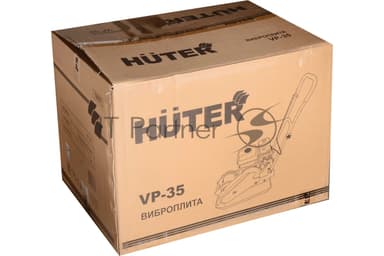 Виброплита бензиновая Huter VP-35 4780 Вт 6.5 л.с., 25 кН, подошва 580х500 мм, 1050 м2/ч, 105 дБ