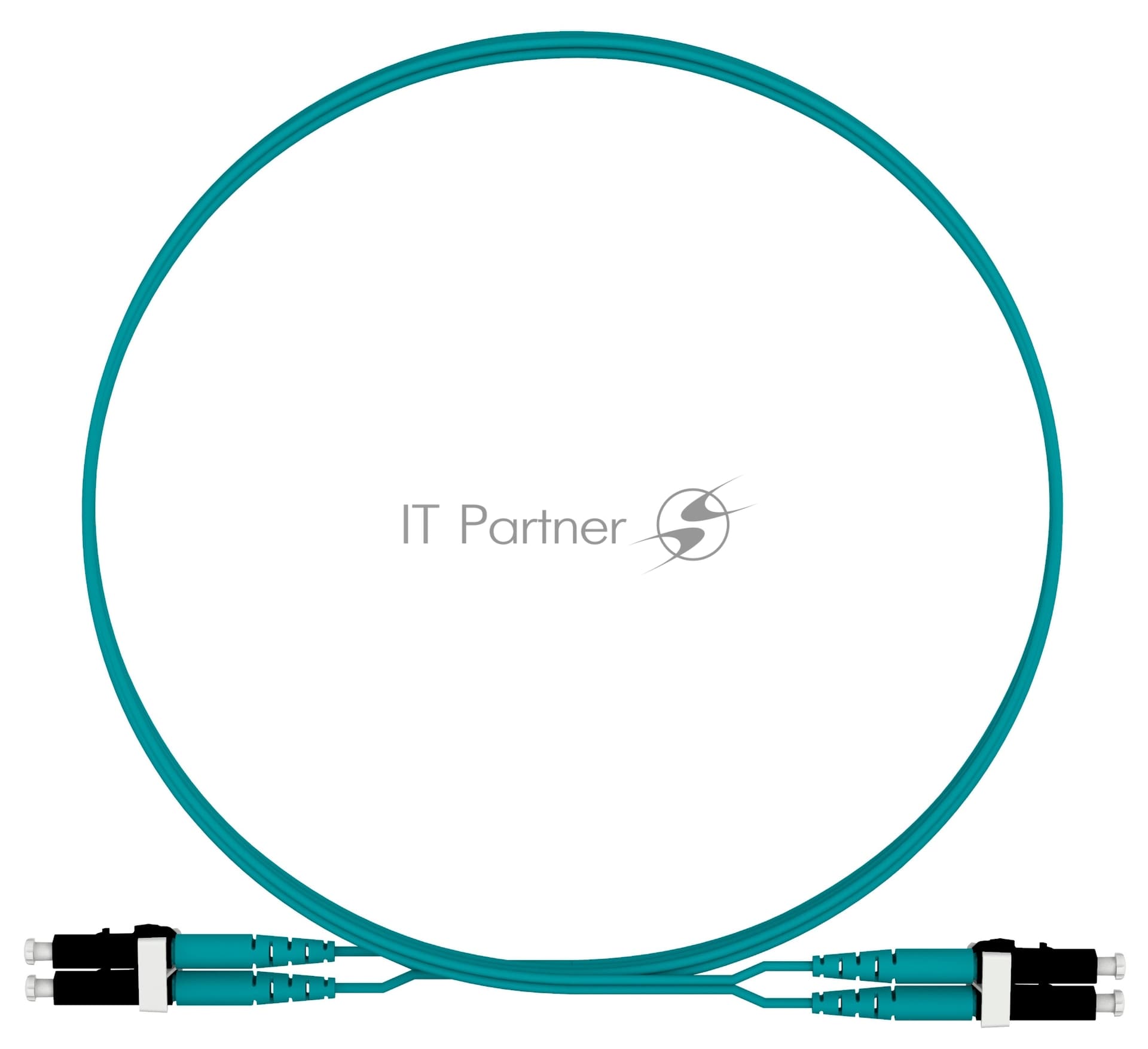 Патч-корд Panduit FZ2ELLNLNSNM002 2x50/125 OM4 LC дуплекс-LC дуплекс 2м LSZH аквамарин