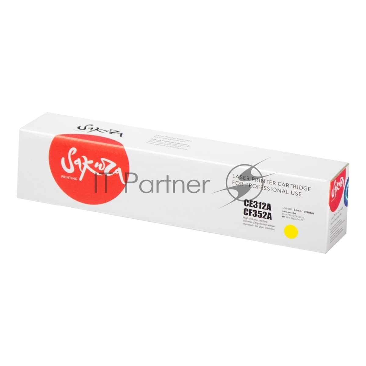 Картридж Sakura CE312A/CF352A для HP желтый, 1000 стр