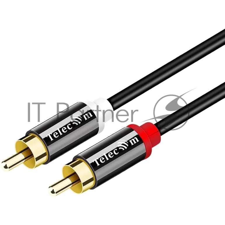 Кабель соединит 2xRCA (M) - 2xRCA (M),1.5m, TelecomPRO TAV7158M-1.5M