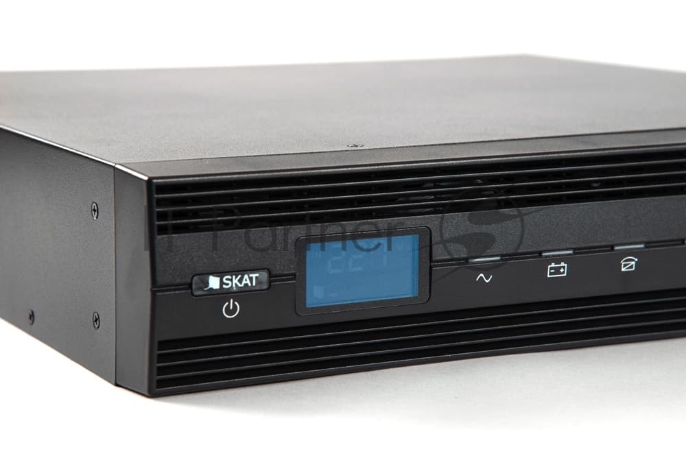 Источник бесперебойного питания Бастион Skat 3000-Rack-ON-6x9-E 2700Вт 3000ВА черный