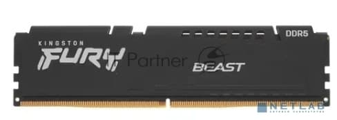 Память оперативная/ Kingston 8GB 5600MT/s DDR5 CL40 DIMM FURY Beast Black XMP