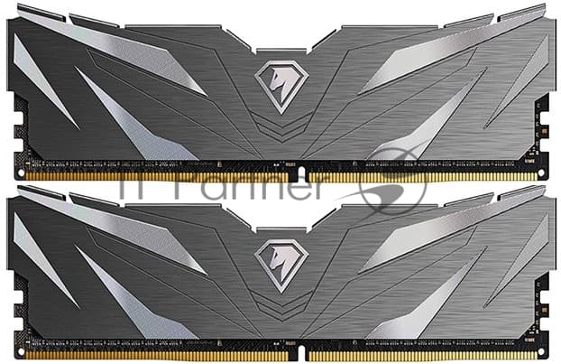 Оперативная память NETAC, DDR4, 16GB (2x8GB), 3600MHz, CL18, DIMM, с радиатором, черный