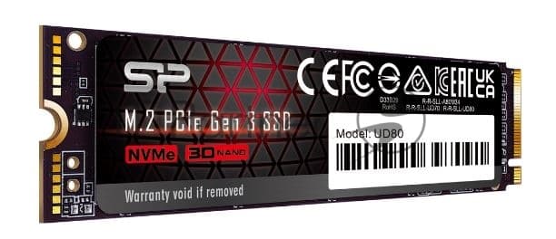 Накопитель SSD Silicon Power PCIe 3.0 x4 250GB SP250GBP34UD8005 M-Series UD80 M.2 2280