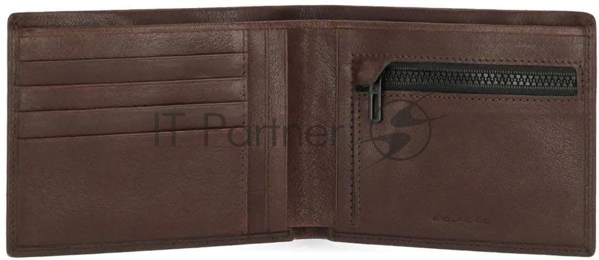 Кошелек мужской Piquadro Harper PU5760APR/TM темно-коричневый натур.кожа