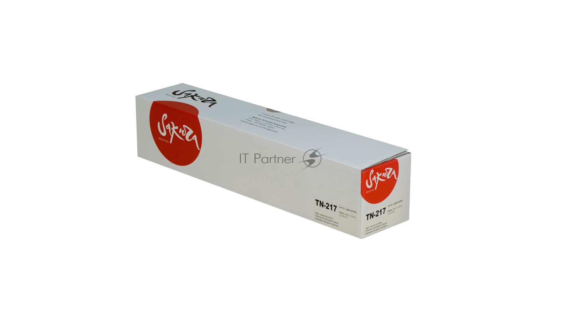 Тонер-туба Sakura KMTN-217 для Konica Minolta, черный, 17500 к.