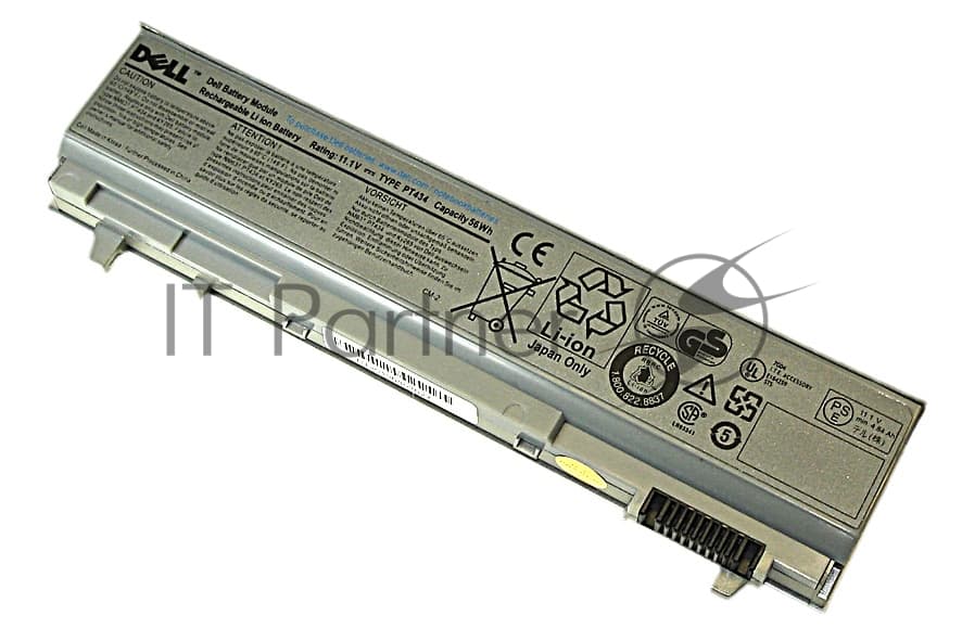 Аккумуляторная батарея для ноутбука Dell Latitude E6400 серебристый 56Wh