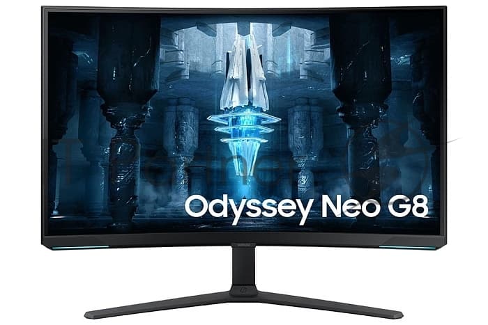 Монитор 32" Samsung Odyssey Neo G8 S32BG852NI VA 3840x2160, 240 Гц, 1 мс, 16:9, 350 кд/м2, 2хHDMI, 1хDP, изогнутый 1000R, черный