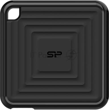 Внешний SSD 2TB Silicon Power PC60, External, USB 3.2 Type-C R/W - 540/500 MB/s черный