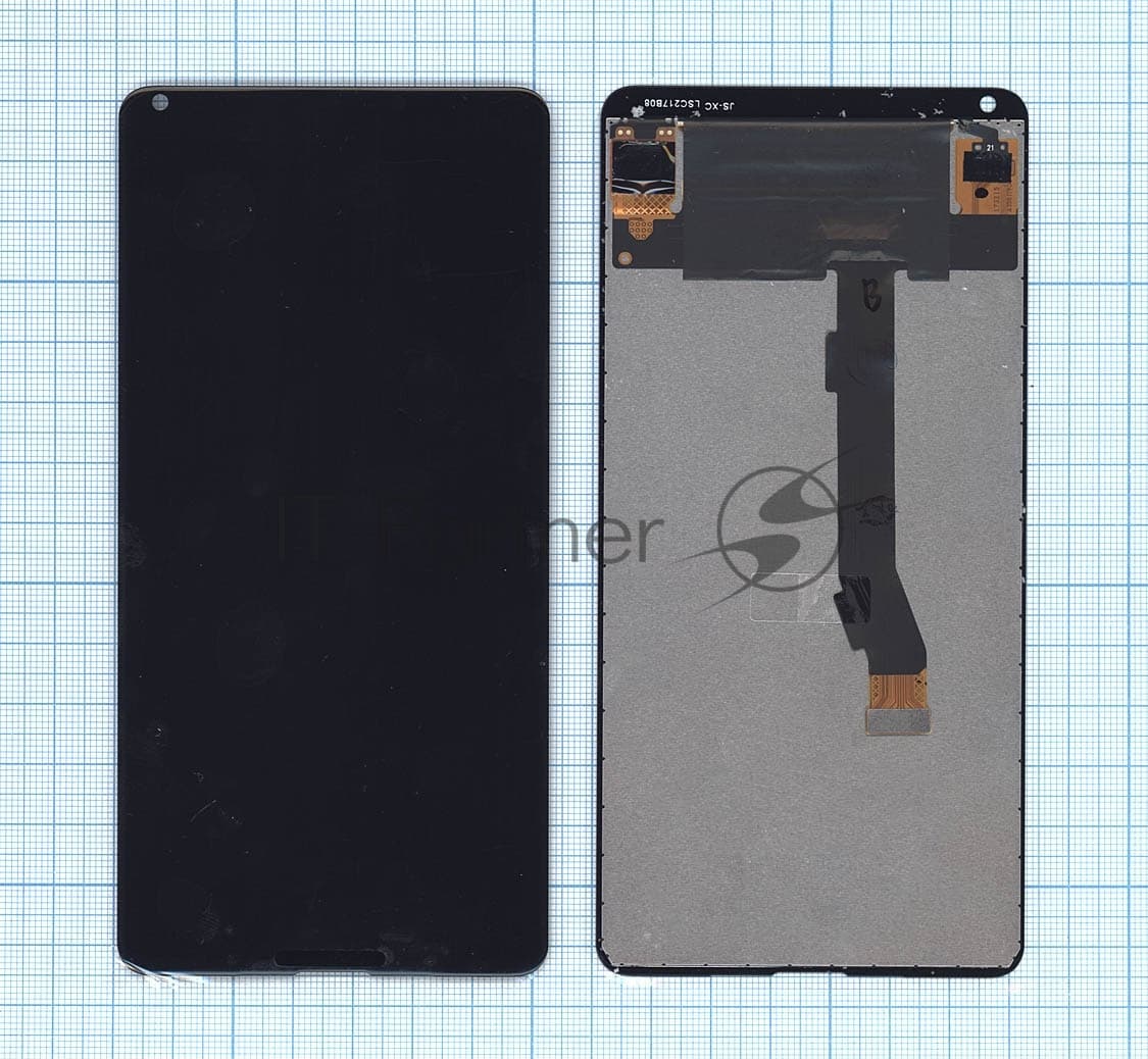 Дисплей для Xiaomi Mi Mix 2S черный