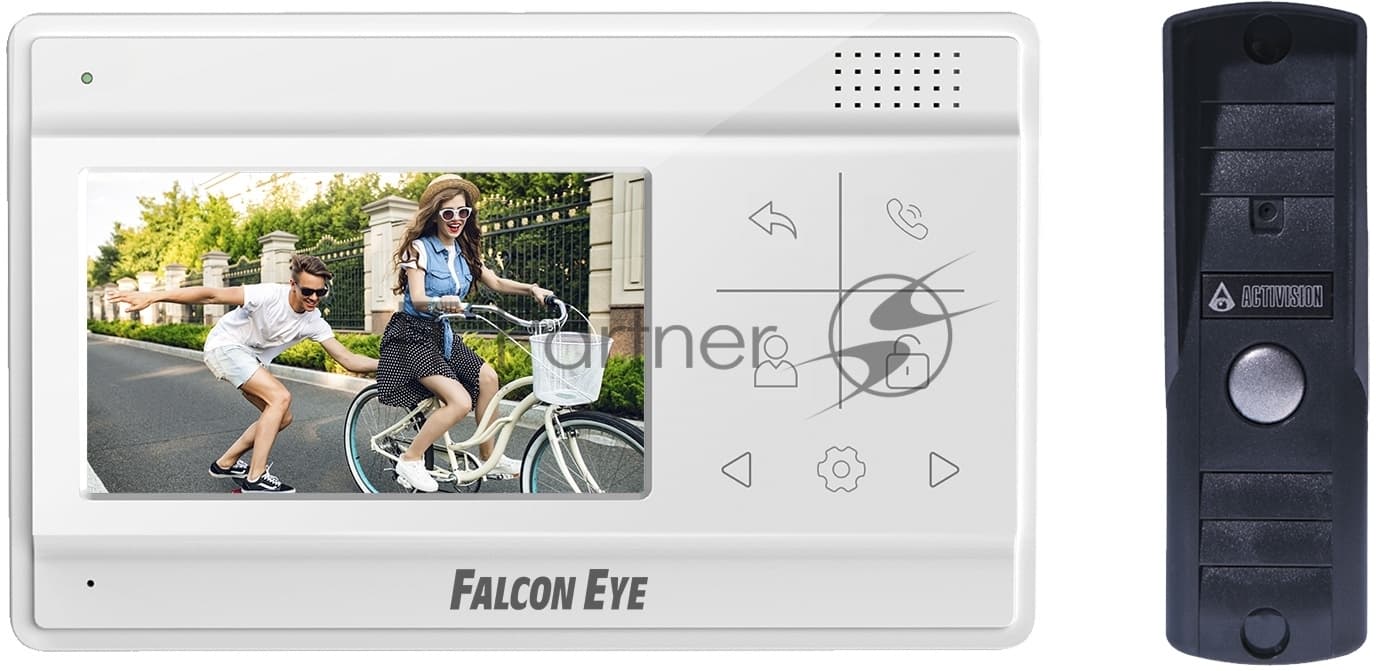 Комплект домофона Falcon Eye Vela + AVP-505 PAL темно-серый