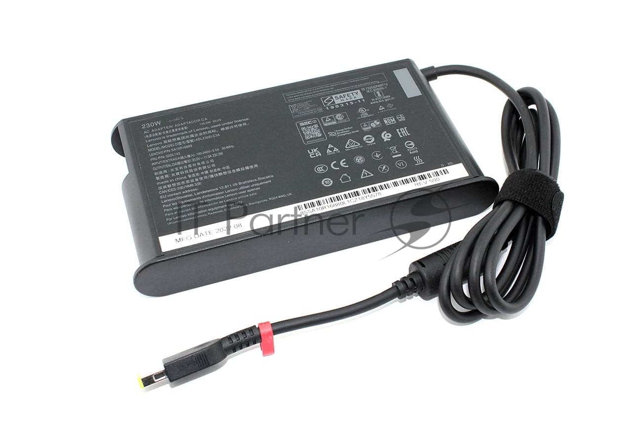 Блок питания (сетевой адаптер) для ноутбуков Lenovo 20V 11.5A 230W USB